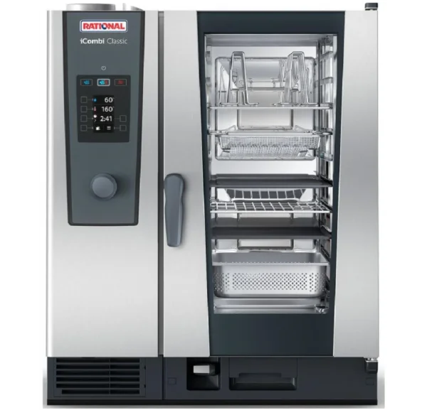 Four mixte électrique 10 niveaux GN1/1 iCombi Classic RATIONAL - 10-1/1 Réduction