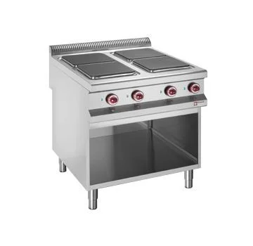 Must-Have Fourneau 4 plaques carrées électriques sur placard gamme 900 DIAMOND