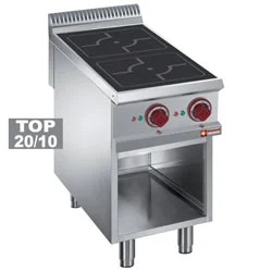 Pas Cher Fourneau 2 plaques induction sur baie libre DIAMOND profondeur 900mm
