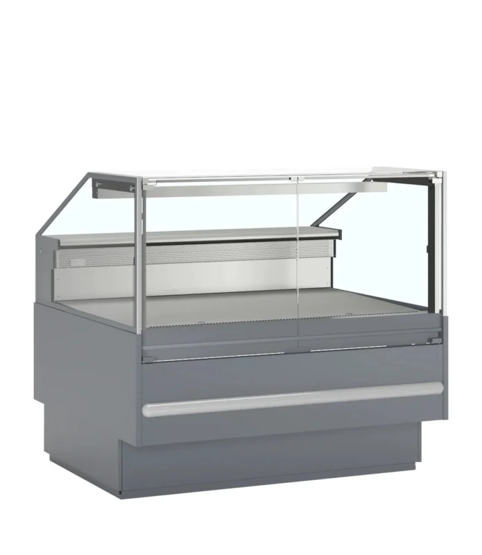 Vitrine réfrigérée avec réserve longueur 1298mm SOCB TEFCOLD Super Prix