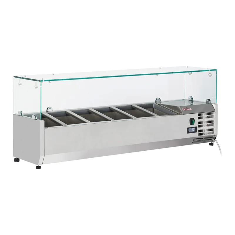 Kit réfrigéré à poser 1400mm pour bacs GN1/4 Diverso by DIAMOND Produit De Marque