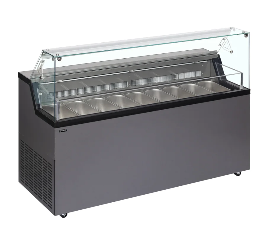 Vitrine de crème glacée MIRABELLA 9 bacs TEFCOLD Prix Cassé