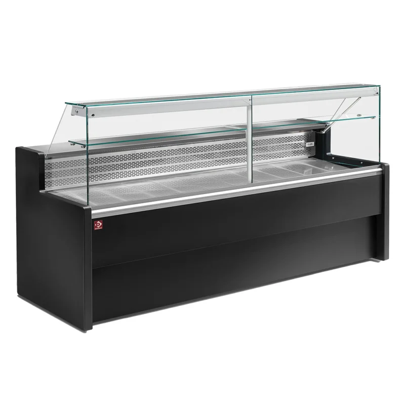 Jusqu’à Épuisement Des Stocks Vitrine réfrigérée horizontale HILL PLUS noire longueur 1000mm DIAMOND