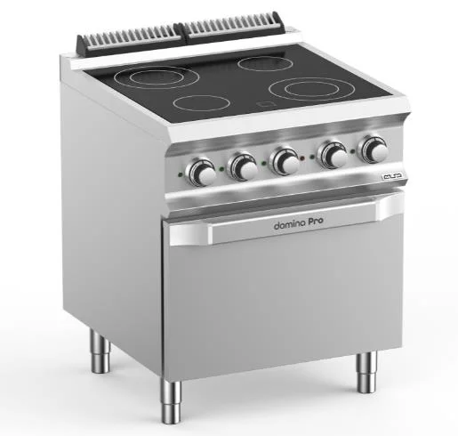 Vente Directe Plaque de cuisson vitrocéramique 4 zones sur four électrique MBM - DOMINA PRO 700