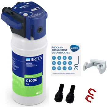 Kit 1ère installation adoucisseur PURITY C1000AC pour fontaines BRITA Nouvel Arrivage