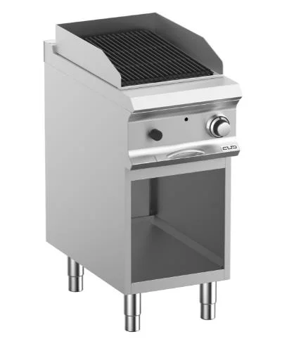 Grill charcoal gaz à pierres volcaniques sur placard ouvert MBM - DOMINA PRO 700 Jusqu’à Épuisement Des Stocks