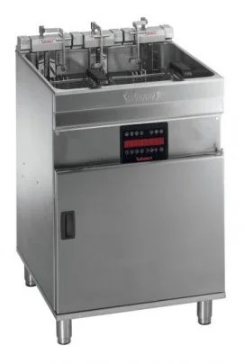Prix Bas Friteuse professionnelle électrique 25/28 Litres commandes électroniques sur socle VALENTINE - EVOC