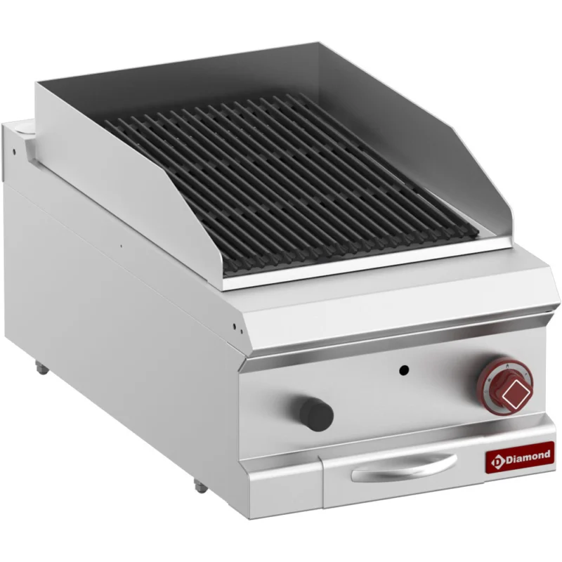 Achat Immédiat Grill charcoal simple à gaz à poser DIAMOND profondeur 700mm
