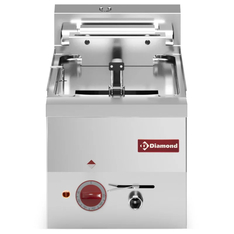 Meilleur Choix Friteuse professionnelle électrique 10 Litres DIAMOND profondeur 600