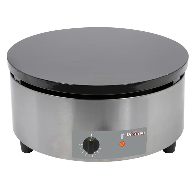 Dernière Chance Crêpière électrique simple diamètre 40cm Diverso by DIAMOND