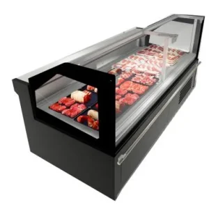 Vitrine réfrigérée horizontale vitre droite longueur 2580mm KANGAR SEDA Expédition Rapide