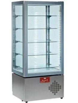 Vitrine réfrigérée 4 faces vitrées positive ou négative ventilée Diamond - MAX/50MV-R2 Soldes