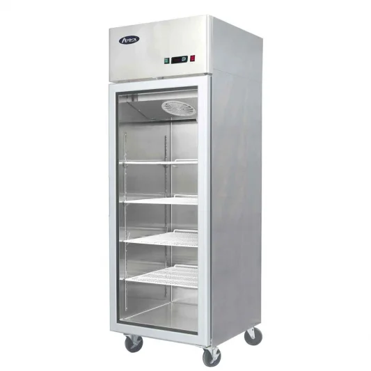 Frigo professionnel positive 1 porte vitrée 410 Litres ATOSA - YCF9401GR Certifié