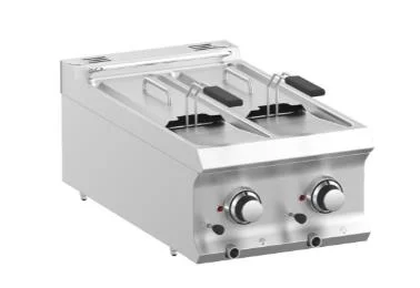 Friteuse professionnelle électrique 2x7 Litres à poser MBM - DOMINA PRO 700 Meilleure Vente