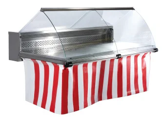 Vitrine réfrigérée pliante de marché longueur 1900mm PSV Commander Vite