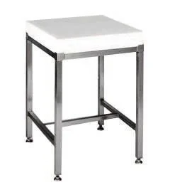 Billot polyéthylène sur pied inox 600x600mm Offre Limitée