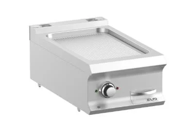 Plancha professionnelle électrique rainurée à poser MBM - DOMINA PRO 700 Super Prix