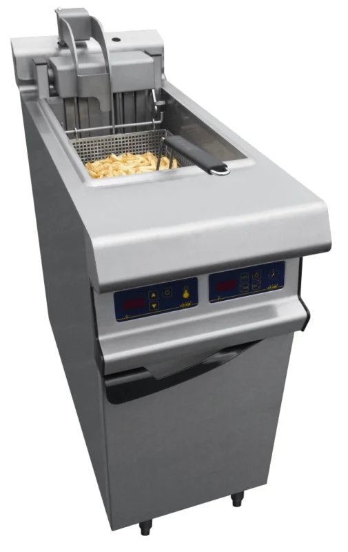 Commander Vite Friteuse professionnelle électrique haut-rendement 20 Litres avec relevage automatique CAPIC