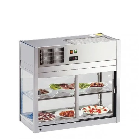 Nouvelle Collection Vitrine réfrigérée de comptoir 100 litres TECFRIGO - LINUS 100