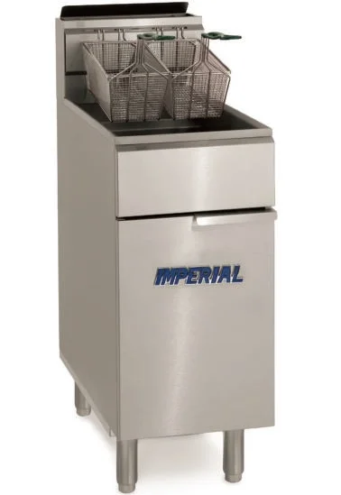Offre Limitée Friteuse professionnelle gaz 22 Litres sur placard IMPERIAL