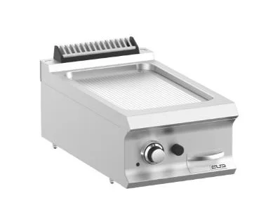 Plancha professionnelle gaz rainurée à poser MBM - DOMINA PRO 700 Prix Cassé