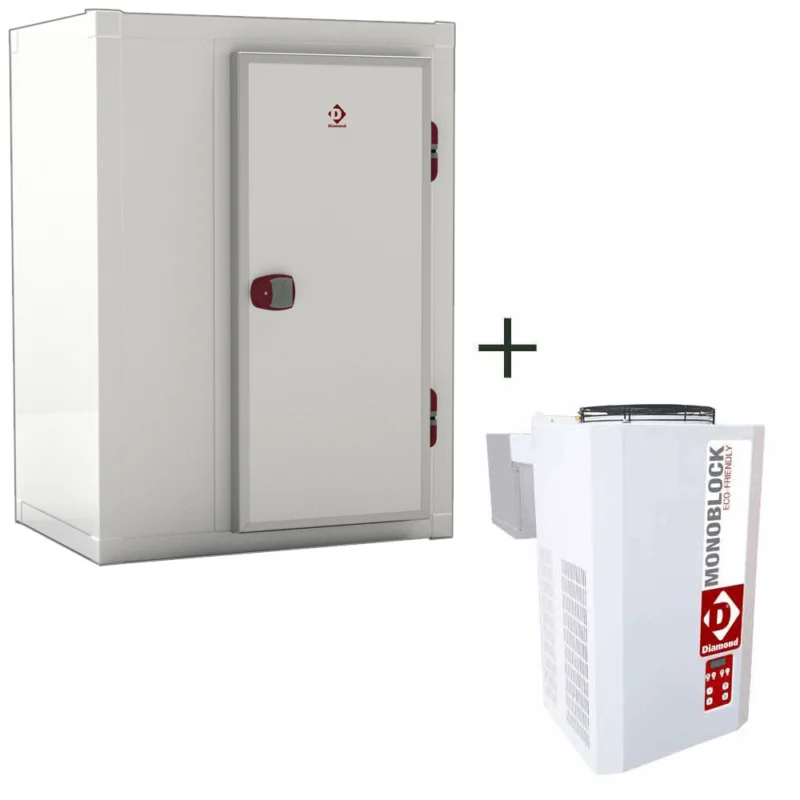 Chambre froide professionnelle positive monobloc 1590x1190x2190mm DIAMOND Acheter En Ligne