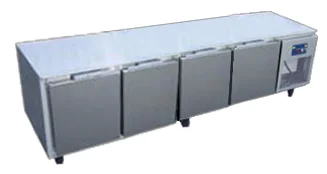 Soldes Soubassement réfrigéré 4 portes CAPIC profondeur 700mm