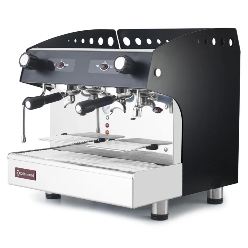 Solde Machine à café expresso 2 groupes, semi-automatique DIAMOND - COMPACT/2PB