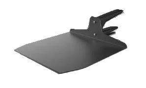 Spatule avec revêtement antiadhésive 295 x 300 (l x p) et poignée ergonomique avec système de protection thermique Spatule Plate UNOX Réduction