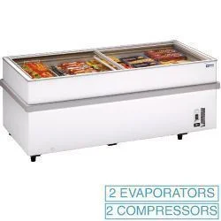 Congélateur portes coulissantes vitrées 1032 Litres DIAMOND Offre Du Jour