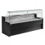 Vitrine réfrigérée horizontale HILL PLUS noire longueur 2500mm DIAMOND Retour Gratuit