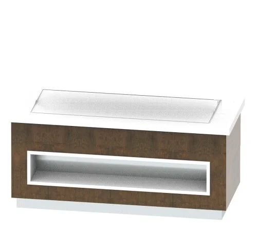 Certifié Buffet réfrigéré avec plaque froide Longueur 2025mm INFRICO - Série SELF-SERVICE - Gastrobuffets