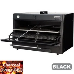 Four barbecue à charbon professionnel GN2/1 + GN1/1 120Kg/h DIAMOND Authentique