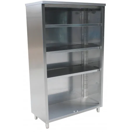 Armoire haute inox ouverte - Longueur 2000mm BERTRAND - AHO/206 Offre Limitée