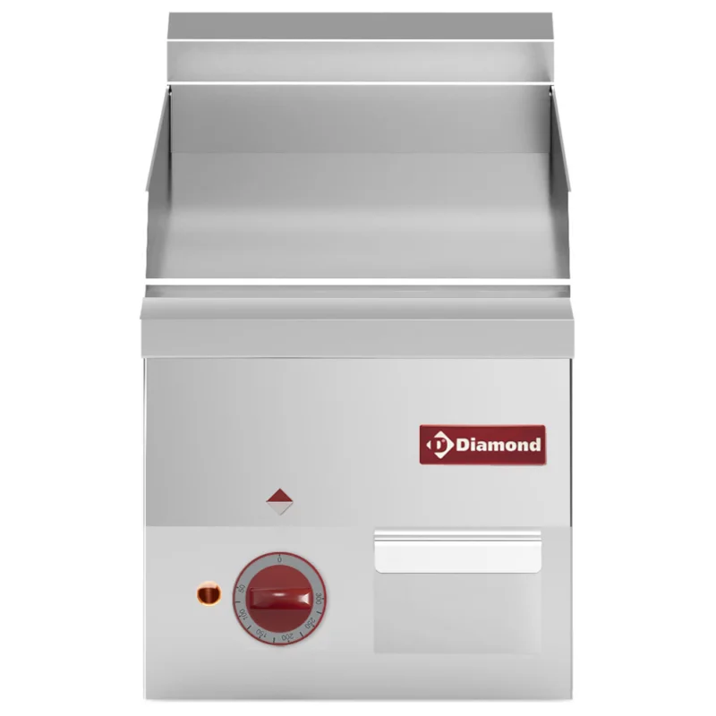 Commander Vite Plancha professionnelle électrique lisse 1 zone DIAMOND profondeur 600mm