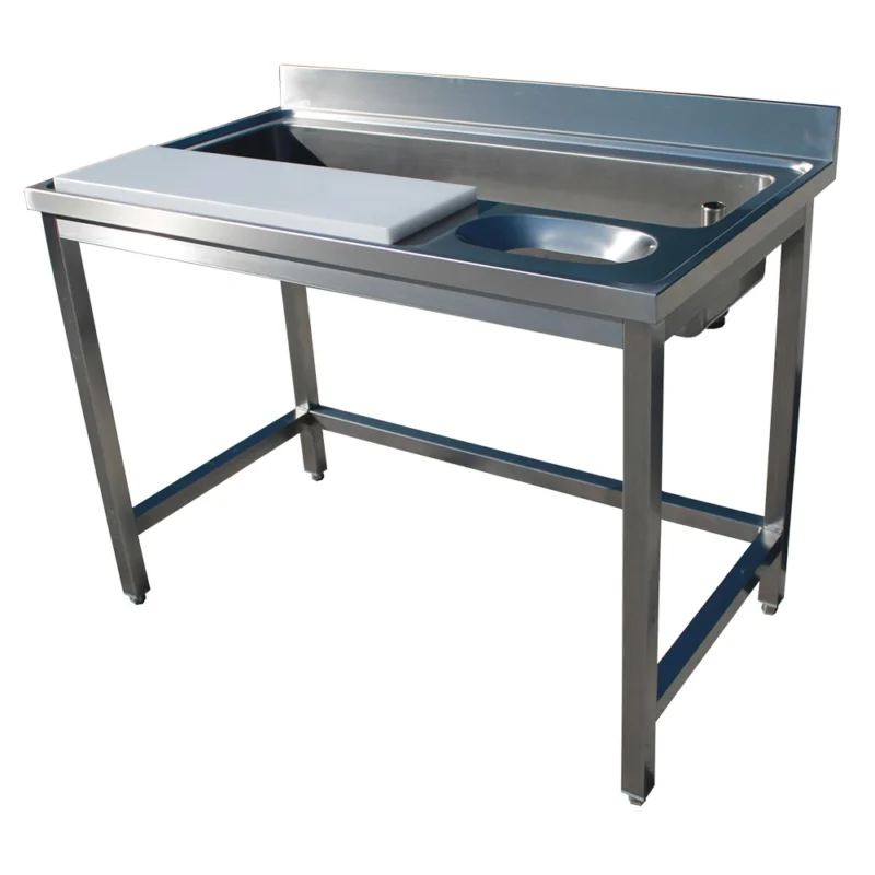 Table de préparation inox pour viande et poisson 1600x700mm BERTRAND - PLPV/1670 Usine Directe