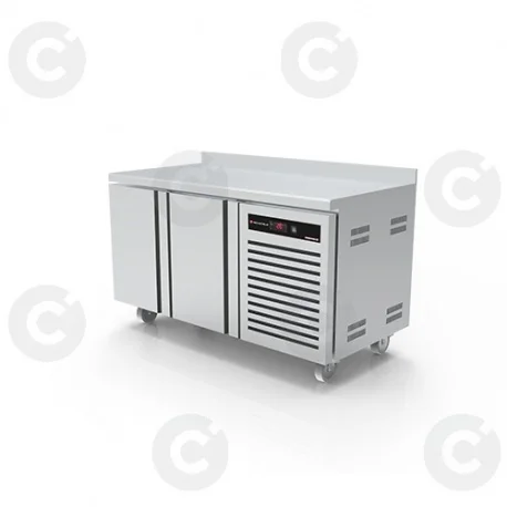 Desserte réfrigérée négative 2 portes profondeur 600mm TECHNITALIA Pas Cher
