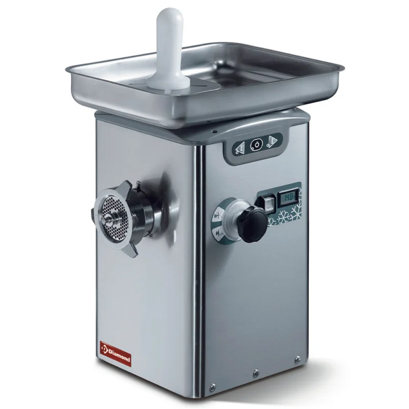 Hachoir à viande inox réfrigéré 350Kg/h DIAMOND - TC22/ICE Commande En Gros