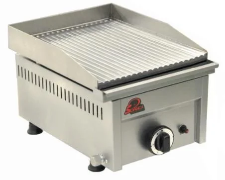 Plancha professionnelle gaz rainurée 1 zone SOFRACA Dernier Modèle