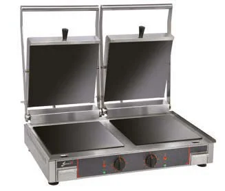 Dernier Modèle Appareil à paninis professionnel vitrocéramique double SOFRACA