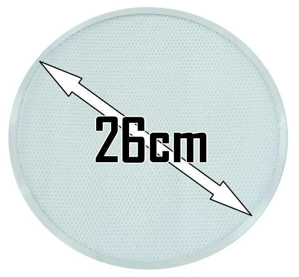 Grille à pizza aluminium diamètre 25.5cm GI METAL Populaire