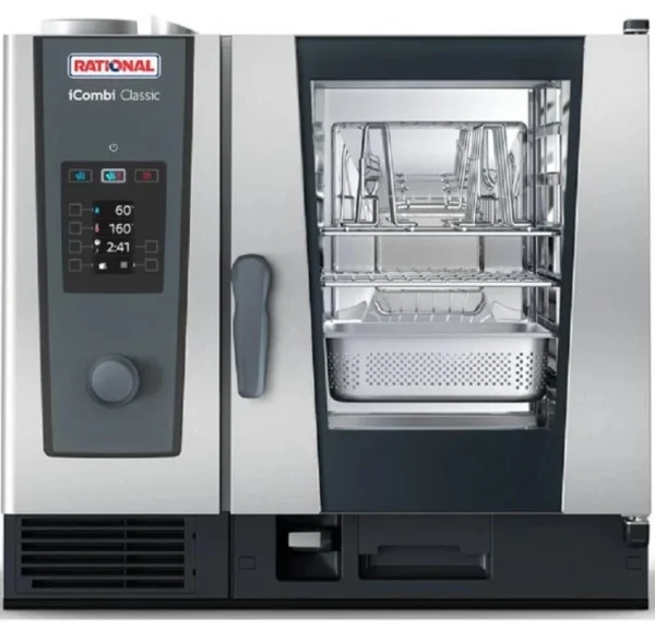 Four mixte à gaz 6 niveaux GN1/1 iCombi Classic RATIONAL - 6-1/1 Meilleure Vente