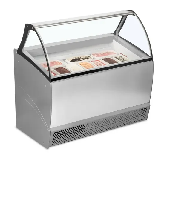 Prix Cassé Vitrine de crème glacée BERMUDA RV10 10 bacs TEFCOLD