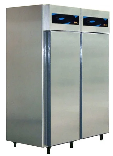 Usine Directe Frigo professionnel inox 2 portes GN2/1 négative démontable ODIC