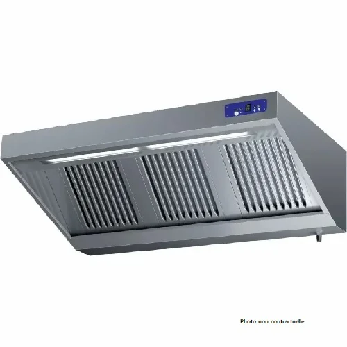 Top Vente Hotte professionnelle murale complètelongueur 1500mm profondeur 700mm