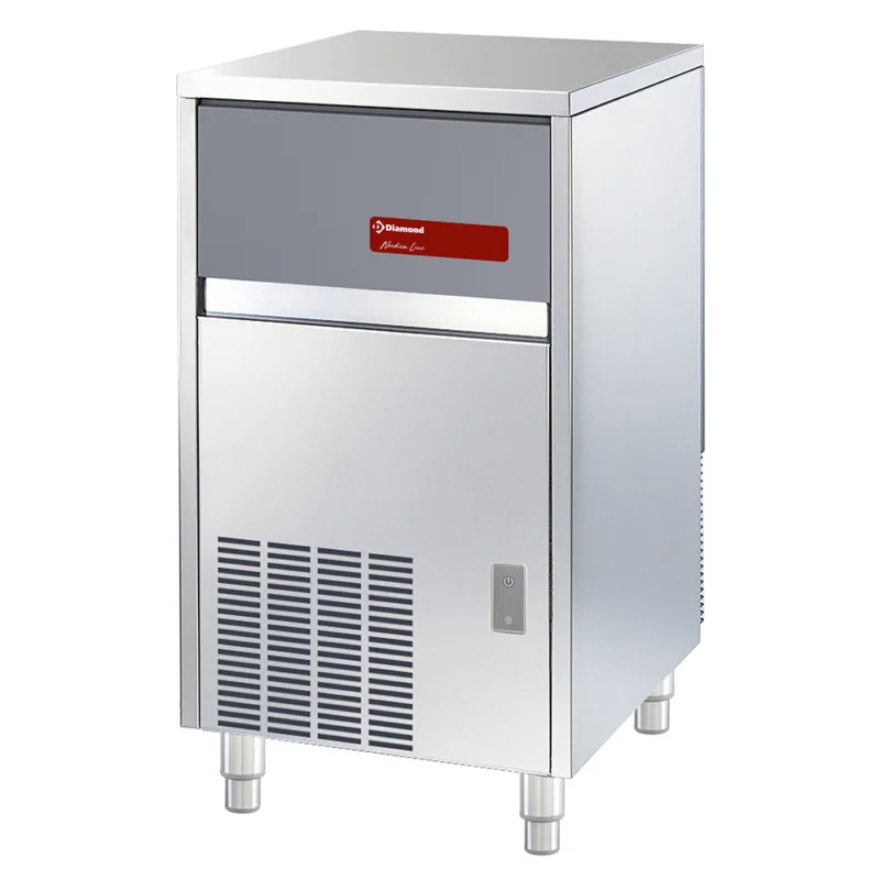 Machine à glaçons pleins taille M 47Kg/24h avec réserve DIAMOND - ICE50A-R2 Meilleur Choix