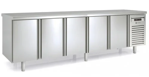 Table réfrigérée traversante 5x5 portes profondeur 700 CORECO - MFCG-300 Commander Vite