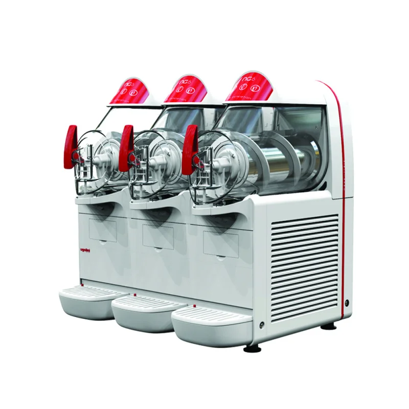 Distributeur de granité et frappé 3 cuves de 6 litres UGOLINI Populaire