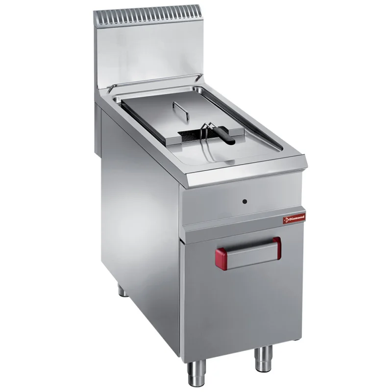Meilleure Vente Friteuse professionnelle gaz 18 Litres sur placard gamme 900 DIAMOND