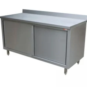 Dernier Modèle Meuble inox portes coulissantes 1000x700mm DIAMOND - TA107A/B